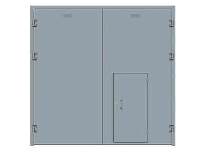 糧庫(kù)鋼制保溫密閉門